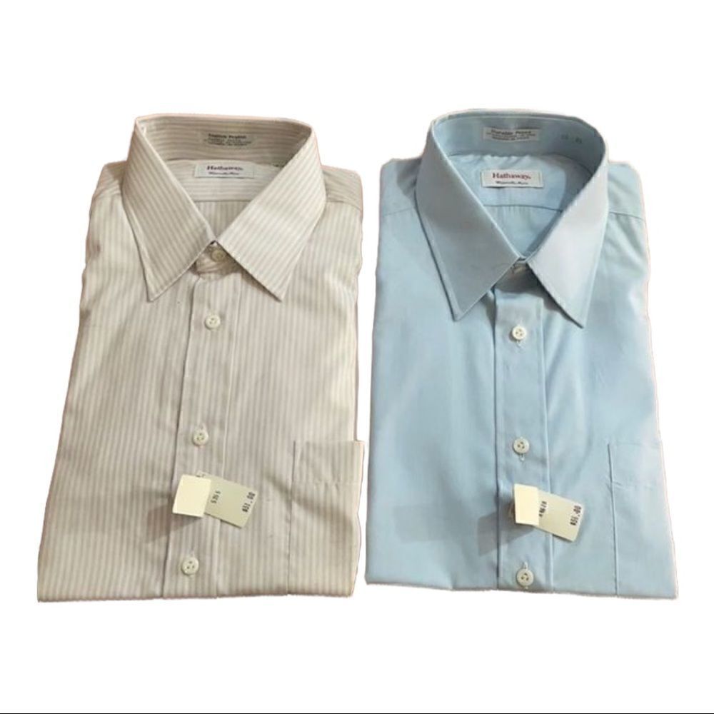 Vintage NWT - 2 Long sleeve button down Shirts
